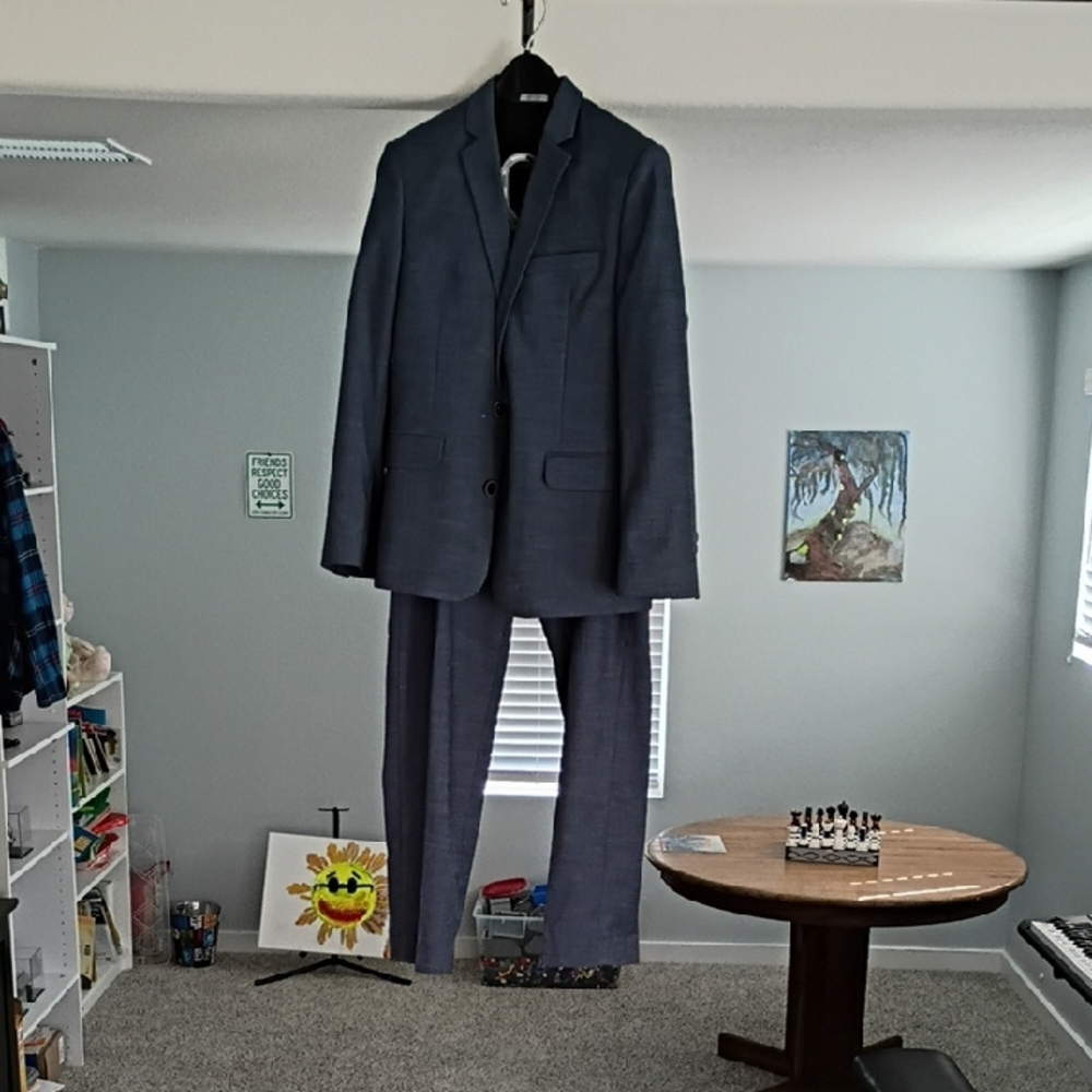 Calvin Klein Kids Blue Suit Set